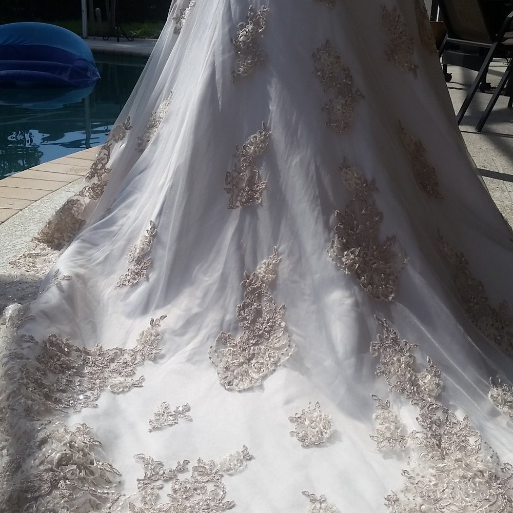 Alfred Angelo Sapphire 803 Wedding Dress
